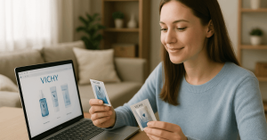 Descubre cómo solicitar muestras gratis de productos Vichy en línea